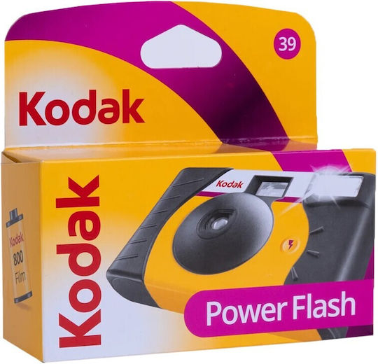 Kodak Power Flash Φωτογραφική Μηχανή μιας Χρήσης Multicolor