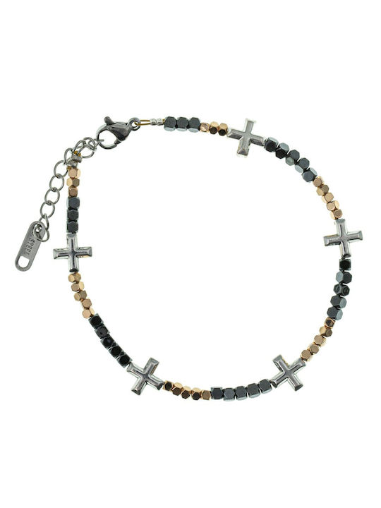 FantazyStores Damen Armband mit Design Kreuz