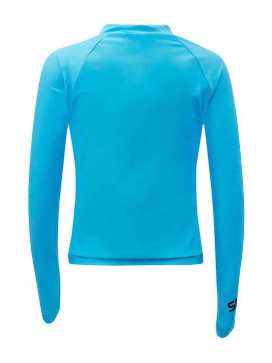 Speedo Kinder Badeanzug Langarm-Shirt Blau