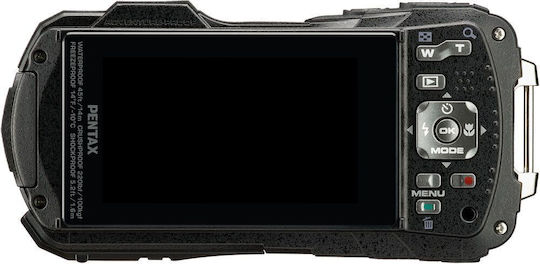 Pentax WG-90 Kompaktkamera 16MP Optischer Zoom 5x Schwarz