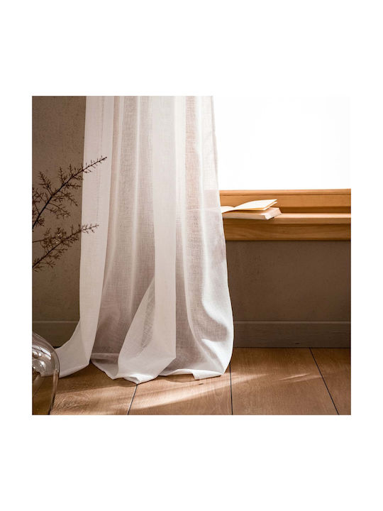 Gofis Home Curtain with Grommet White 200x275cm