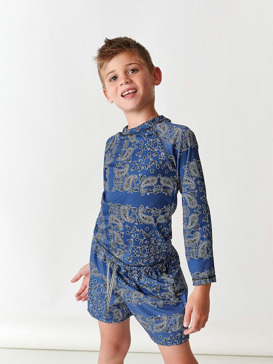 Two In A Castle Kids Swimwear Swim Shorts Blue
