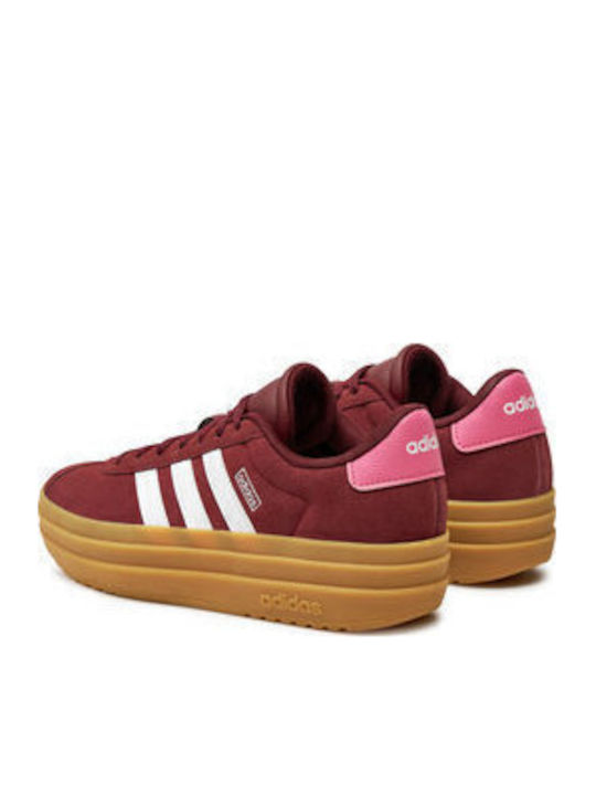 VL Court Bold Lifestyle Kinder Sneakers Burgundisch