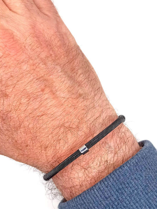 Visetti Herren Armband Handschellen aus Stahl