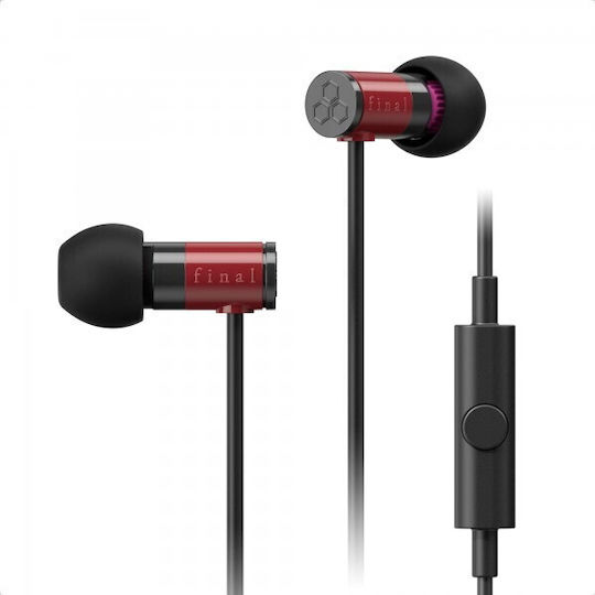 Final Audio Ohrhörer In Ear E1000C Rot
