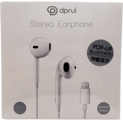 Anil Ακουστικά Ψείρες In Ear Λευκά 190-048