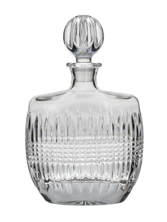 Click Glass Whiskey Decanter 26cm with Stopper 700ml