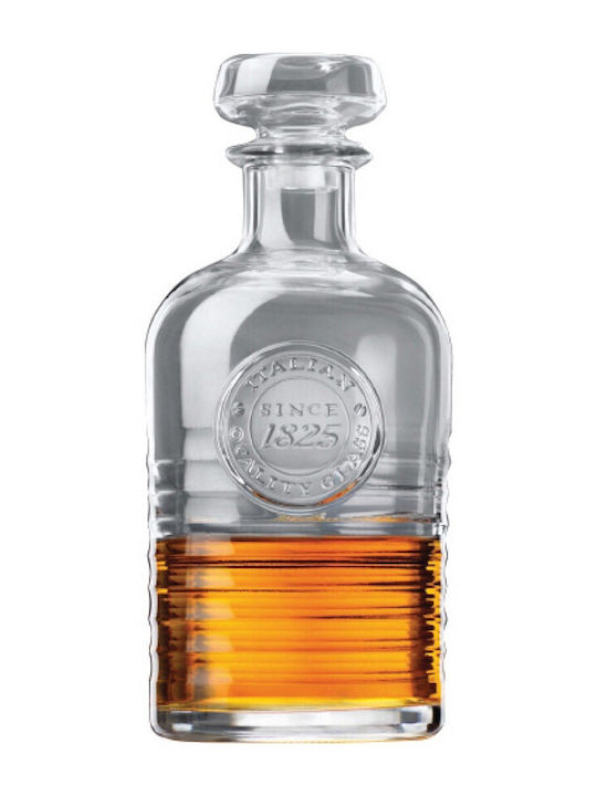 Bormioli Rocco Officina Glass Liqueur Decanter with Stopper 1000ml