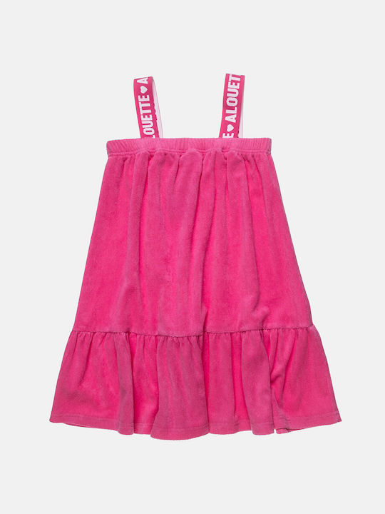 Alouette Kids Dress Sleeveless Fuchsia