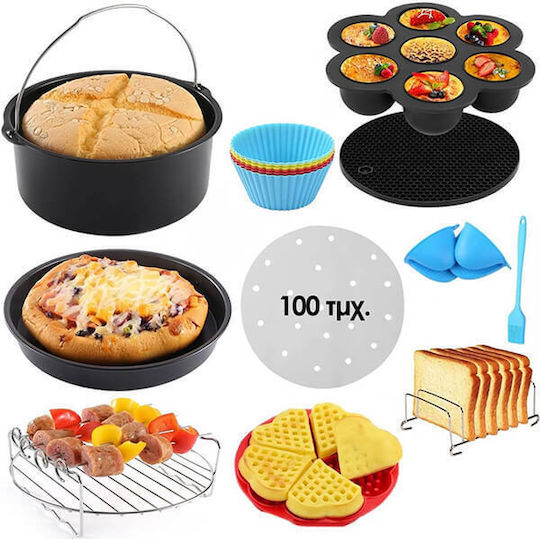 HomeVero Accessories for Cooking Appliances Made of Metal for Air Fryer