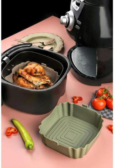 Viosarp Форма за готвене за Air Fryer 18x18x5.5εκ.