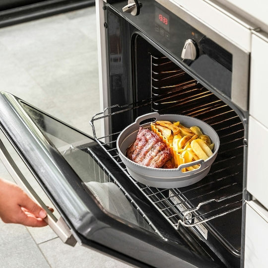 InnovaGoods Fliynner Φόρμα Σιλικόνης για Air Fryer 21.5x21.5εκ.