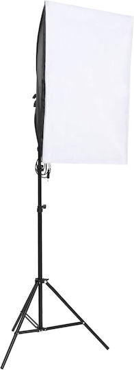 vidaXL Studio-Fotografie-Kit Set Lichter & Hintergrund Beleuchtungsset für Studio