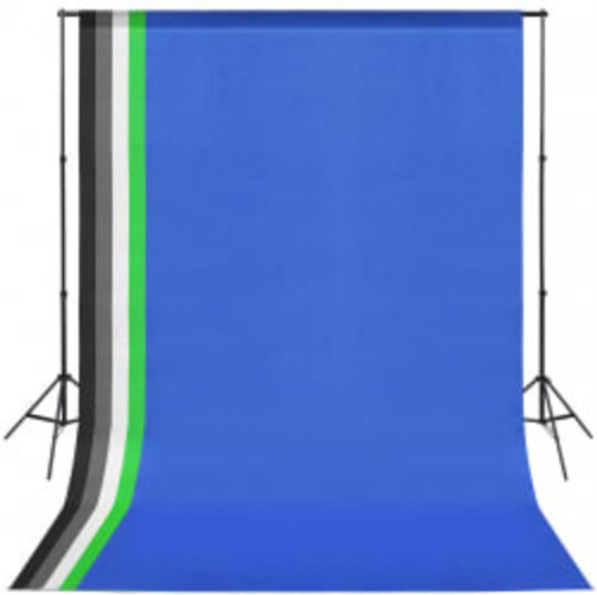 vidaXL Studio-Fotografie-Kit Set Lichter & Hintergrund Beleuchtungsset für Studio