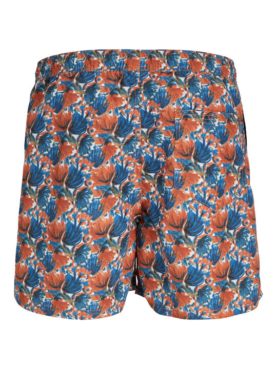 Jack & Jones Ανδρικό Μαγιό Σορτς Hawaiian Sunset με Σχέδια