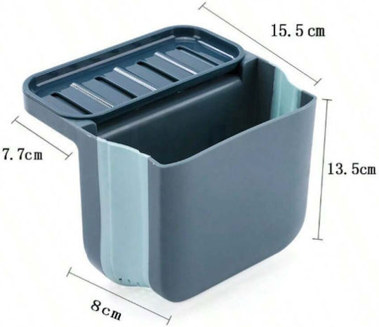Organizer Für Die Küchenspüle Blau 15.5x13.5cm