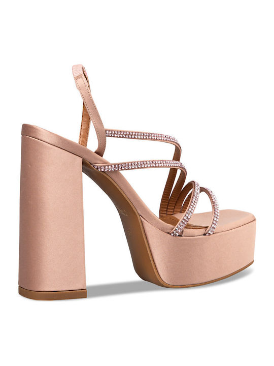 Sandalen Beige