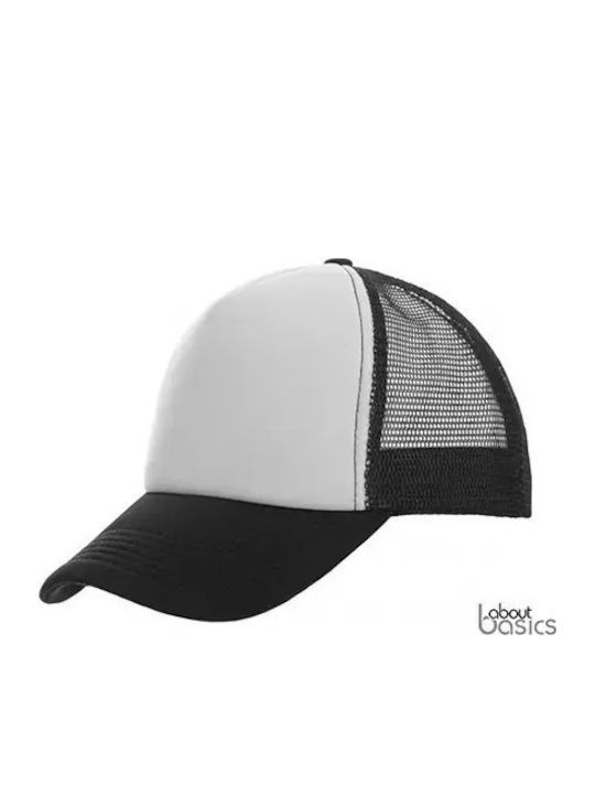 Men's Trucker Cap Black/White
