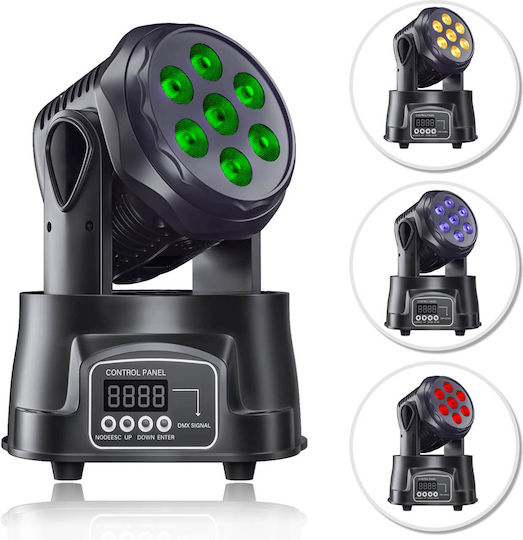 Φωτορυθμικό LED PAR DMX