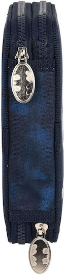 Batman Backpack Backpack Pencils Batman Legendary Navy Blue 12.5 X 19.5 X 4 Cm 28 Pieces