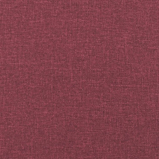 Πολυθρόνα Relax με Υποπόδιο Μπορντό 75x92.5x100cm