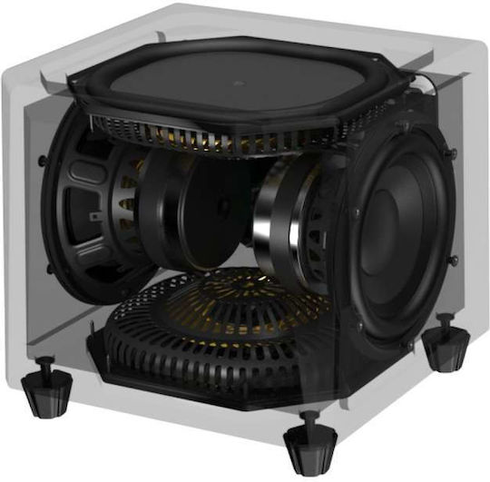 GoldenEar SuperSub X Active Subwoofer with Speaker 8" 1400W Black