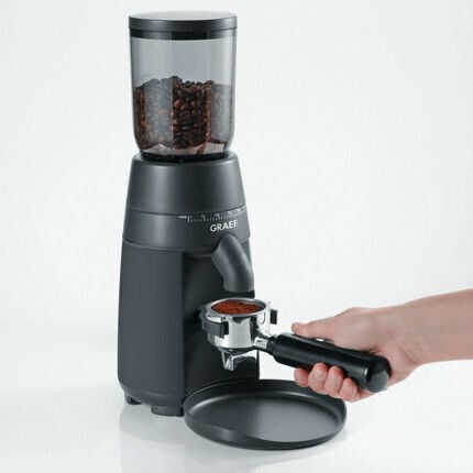 Graef CM 702 Electric Coffee Grinder 128W for 250gr Beans and 24 Grind Levels Black