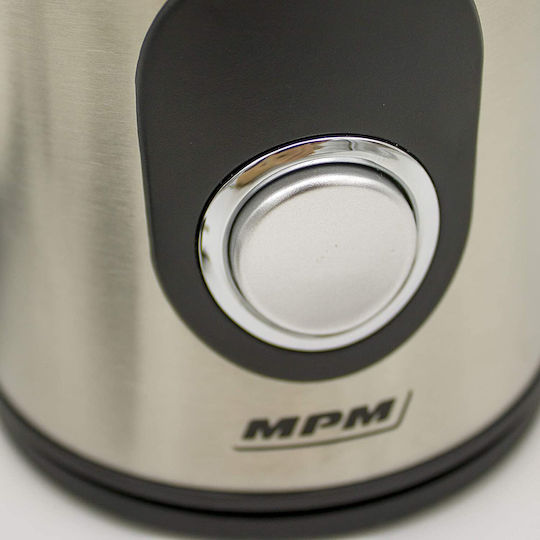 MPM Electric Coffee Grinder 150W for 50gr Beans Silver