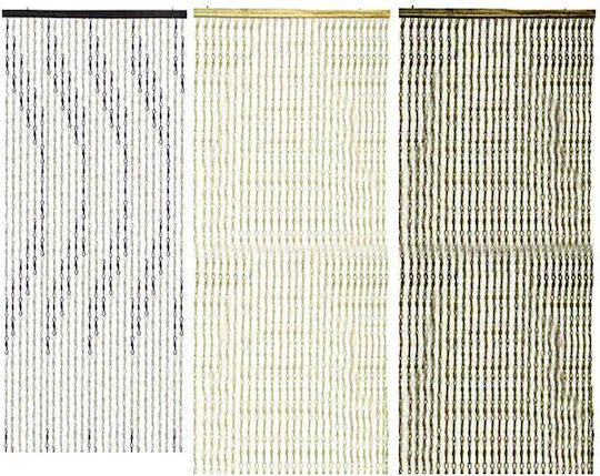 HOMie Cotton 180x90cm Door Curtain Fabric Beige 90x180cm 101271 81-251 10-271