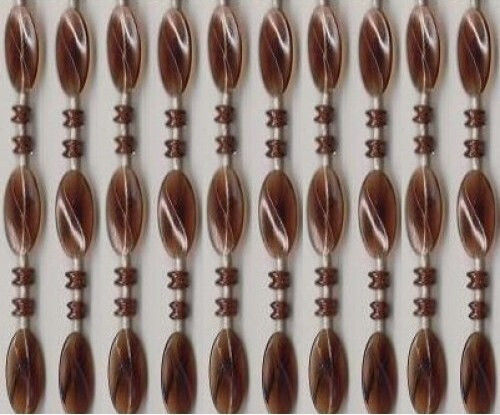 Chios Hellas KO104 Door Curtain Made of Plastic Cognac 100x220cm KO104