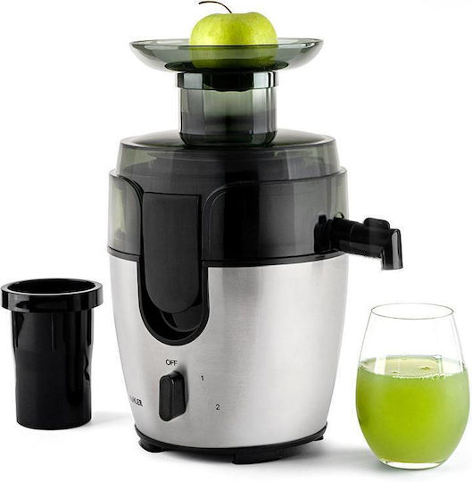 Muhler Αποχυμωτής 600W Inox Ασημί