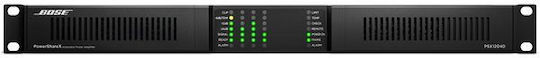 Bose PowerShare-X PSX1204D Power Amplifier for Commercial Installations 4 Channels 300W at 4Ω 300W at 8Ω 1100W at 100V
