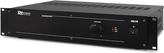 Power Dynamics PRS120 Τελικός Ενισχυτής Εγκαταστάσεων Μονοκάναλος 120W/8Ω με 1 Ζώνη 120W/100V 100VS592
