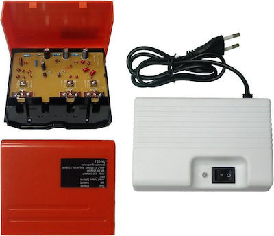 Tele UV-521 Amplificator pentru catarg Accesorii Satelit cu sursă de alimentare VHF/UHF/FM UV-521