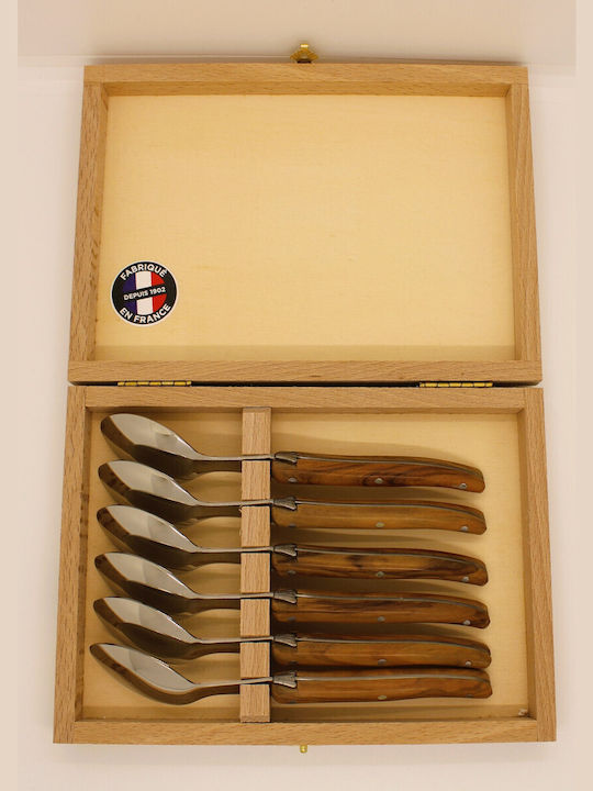 Claude Dozorme Spoon Set Desert / Ice Cream Metallic Brown 6pcs