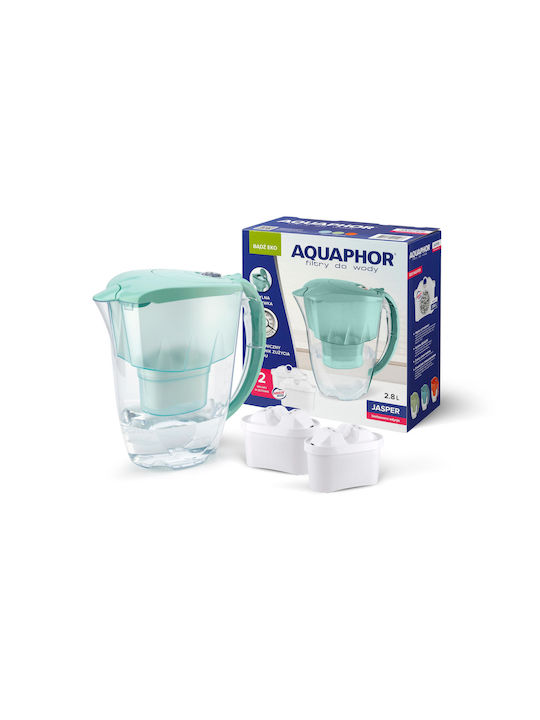 Aquaphor Jasper Plastic Jug Mint with Filter 2800ml