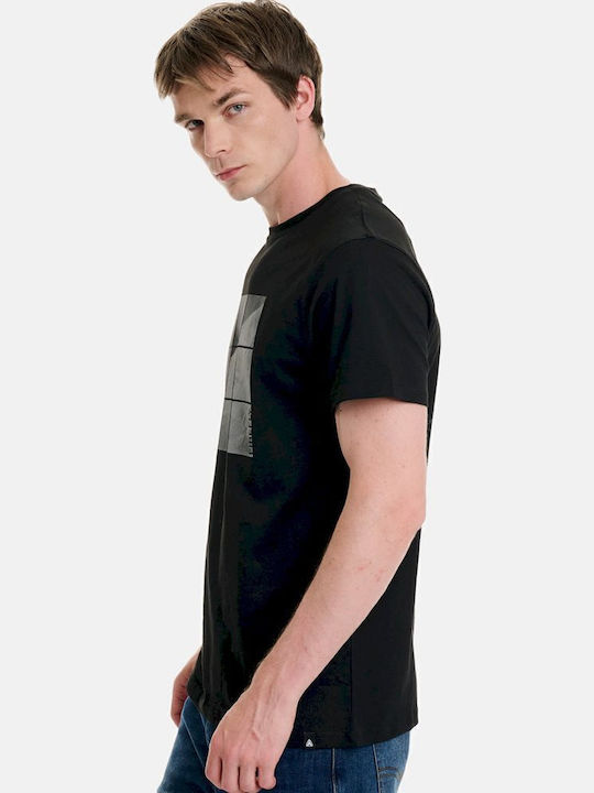 T-shirt Μαύρο