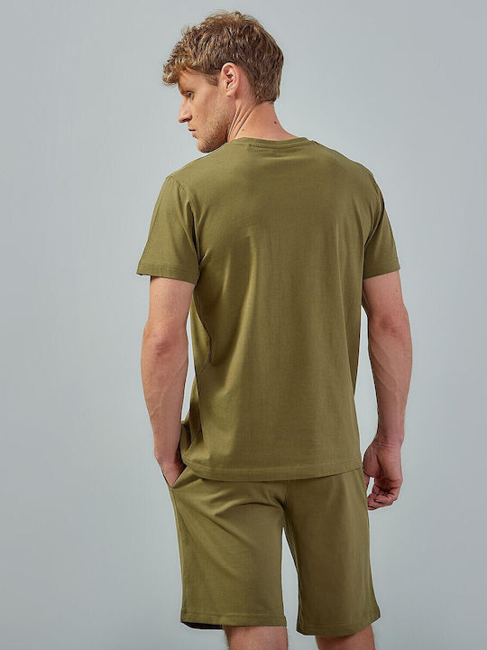 Admiral Men's Short Sleeve T-shirt Capulet Olive