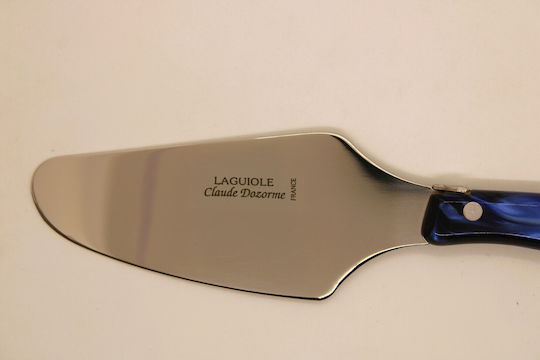 Claude Dozorme Laguiole Inox Serving Spatula Blue