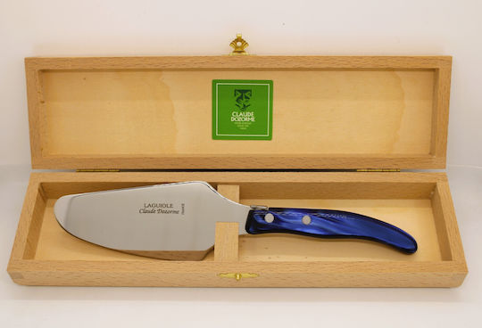 Claude Dozorme Laguiole Inox Serving Spatula Blue