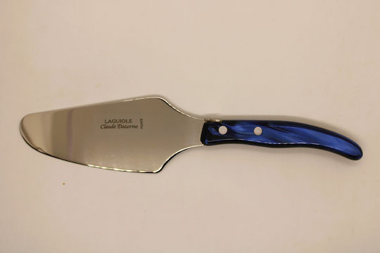 Claude Dozorme Laguiole Inox Serving Spatula Blue