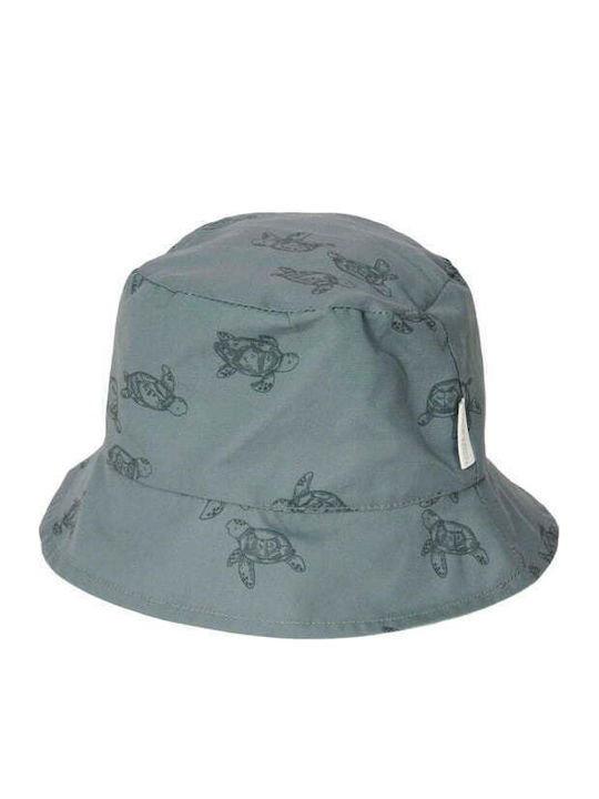 Little Dutch Palarie Copii Bucket Cu Protecție Solară Fresh Greens Turtle Island Multicolor