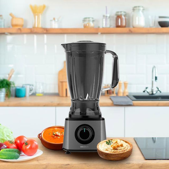 Cecotec Procesor alimentar multifuncțional 2000W cu vas 3.5lt și Blender cu vas Argint