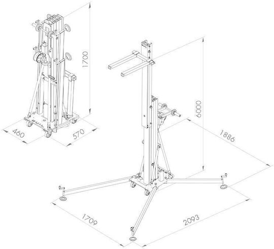 Guil ULK500 ULK-500 Photorhythmics Support Zubehör