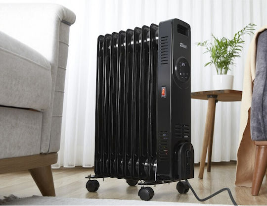 Zilan Öl gefüllter Heizkörper mit 9 Scheiben 2000W
