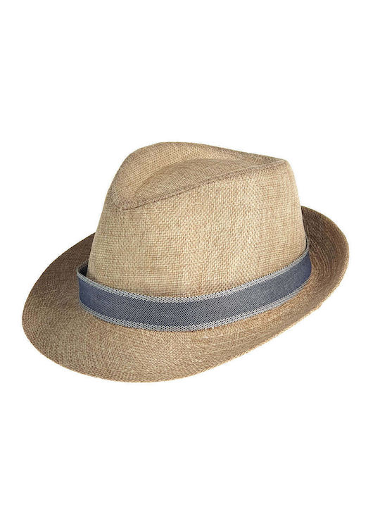Designer's Cat Kids' Hat Fedora Straw Beige