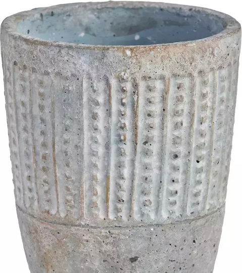 Ixia Regal Διακοσμητικό Βάζο Τσιμεντένιο 12.5xΥ16cm