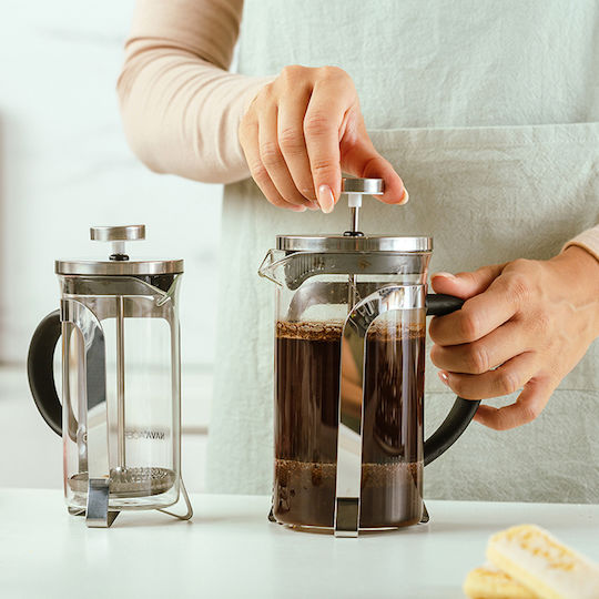 Nava Acer French Press Coffee Maker Brown 350ml