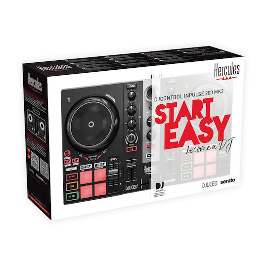 Hercules Inpulse 200 MK2 DJ Controller 2 Канали