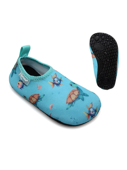 Kiokids Kinder Badeschuhe Blau